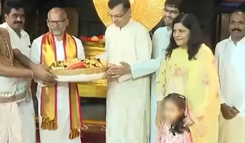 Sanjiv Goenka Tirupati visit