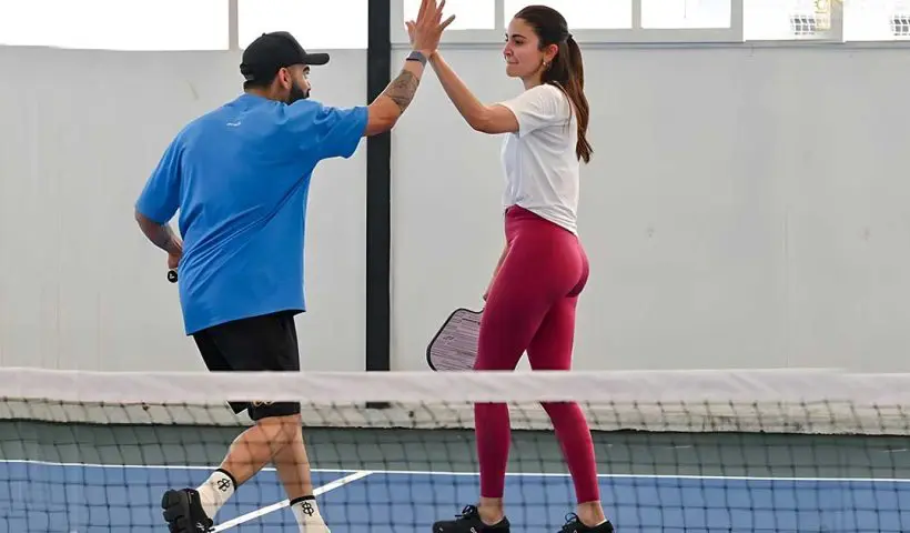 Virat Kohli-Anushka Sharma Play Pickleball Together After Retirement