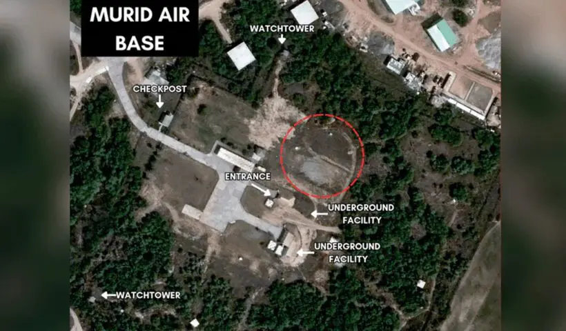 Satellite Images Pakistan Airstrike