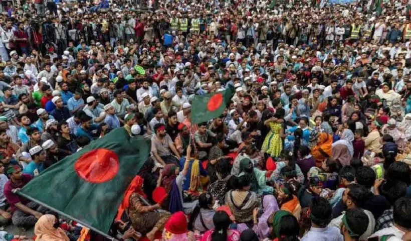 east-bengal protest going on
