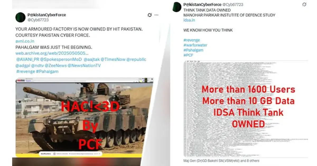 Pak hacks Indian Defence websites
