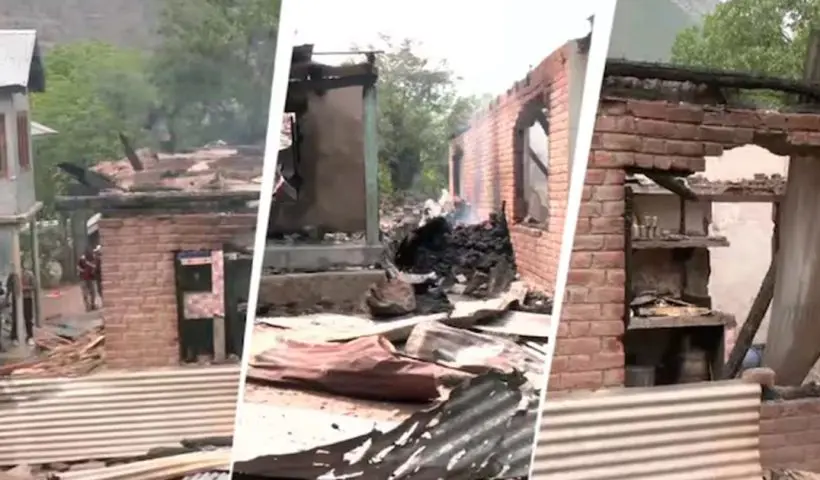 India Pakistan border firing