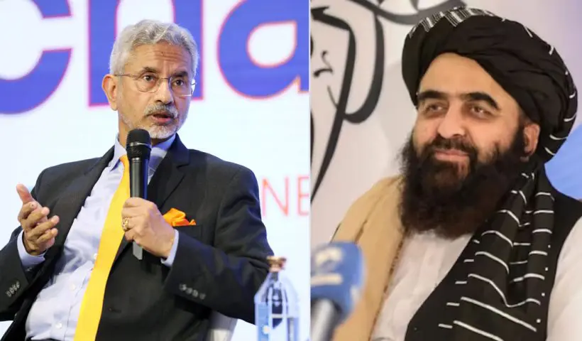 Jaishankar speaks to Taliban minister