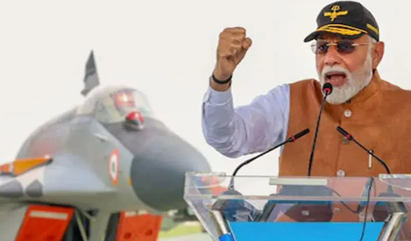 pm modi adampur airbase visit