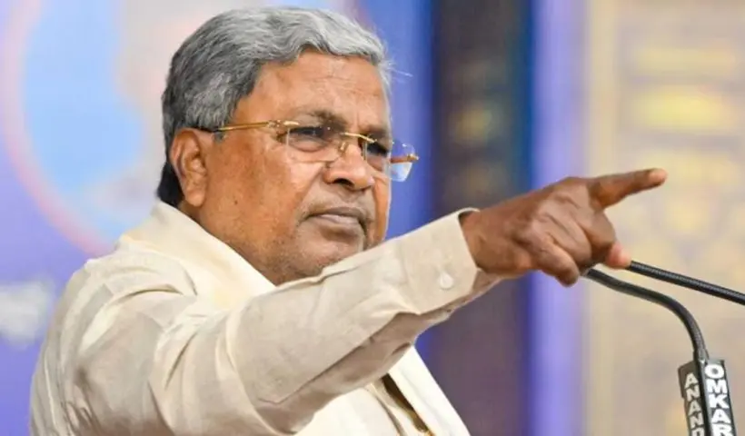 Karnataka CM Siddaramaiah Praises Gandhi and Indira, Targets BJP’s Record