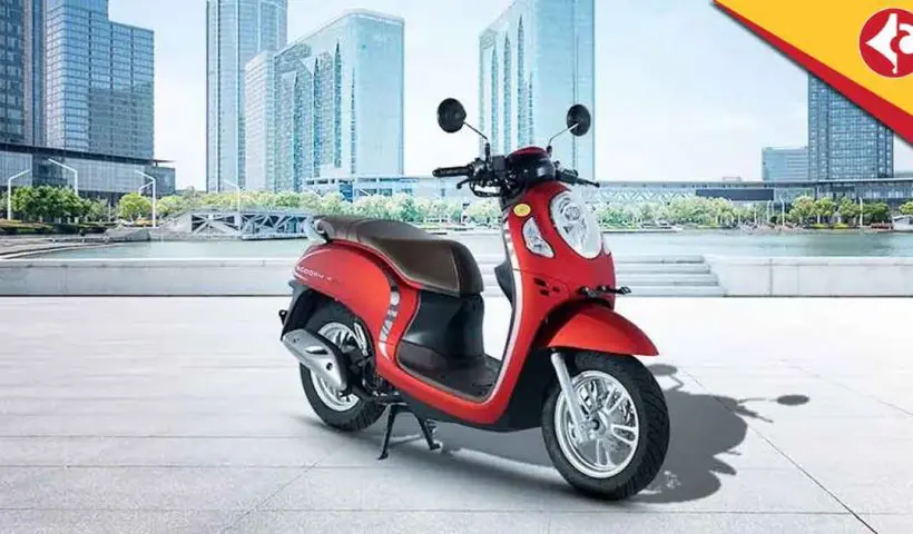 2025 Honda Scoopy Patented in India Yet Again