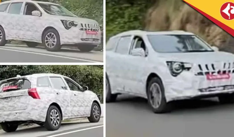 2026 Mahindra XUV700 facelift spotted for the first time