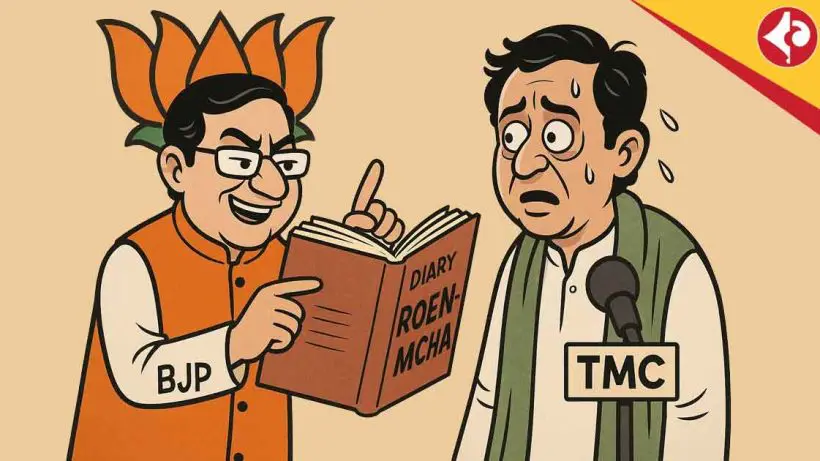 BJP Mocks TMC Spokespersons’ “Daily Routine” on Social Media Amid Political Tensions in Bengal