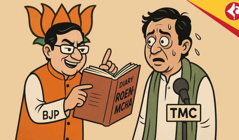BJP Mocks TMC Spokespersons’ “Daily Routine” on Social Media Amid Political Tensions in Bengal