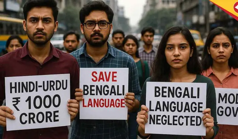 Hindi-Urdu Get Billions, Bengali Language Neglected Under Modi in 2025