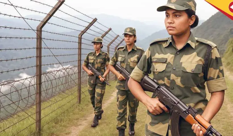 Cooch Behar: BSF Stops Five Bangladeshis from Crossing Gadopota Border