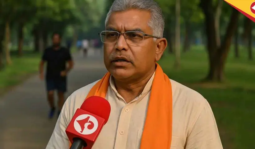 Dilip Ghosh skips Modi's rally