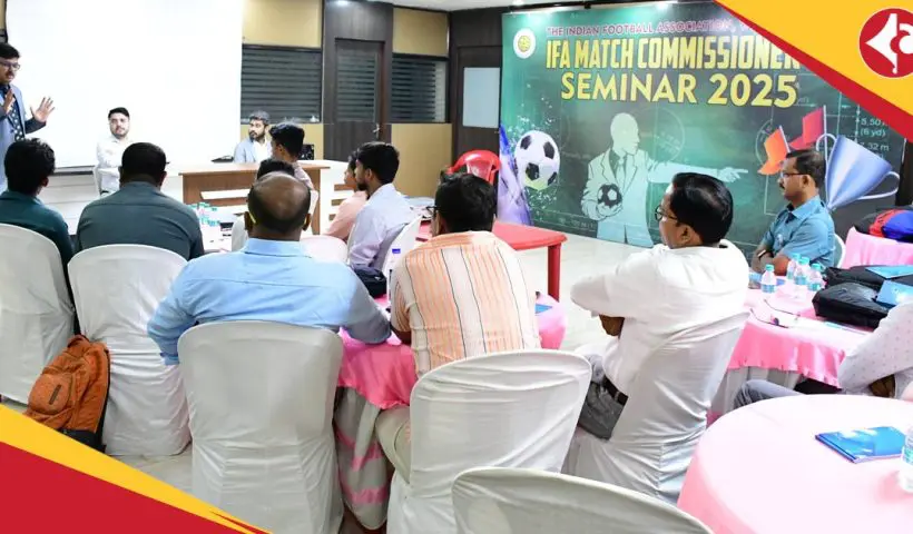 IFA Special Initiatives through launch 3 day workshop in Kolkata to train Match Commissioners