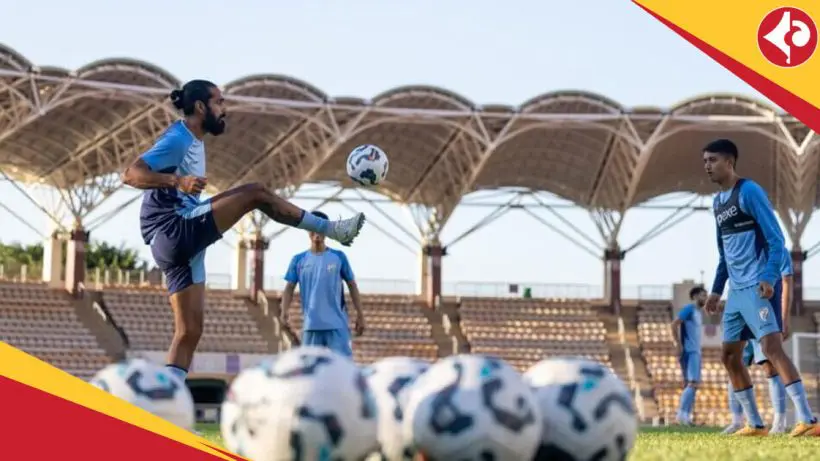 Indian Football Team vs Hong Kong