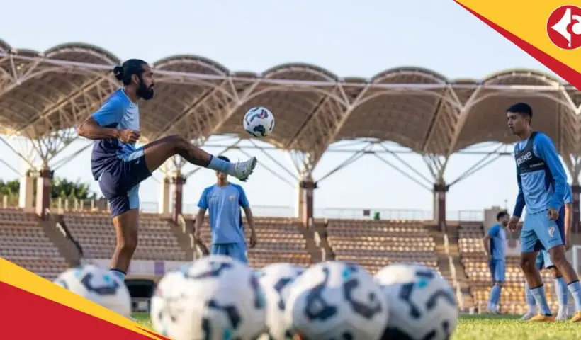 Indian Football Team vs Hong Kong