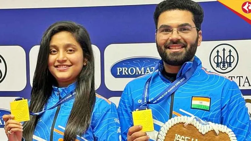 India’s Arya-Arjun Win Gold in 10m Air Rifle at Munich World Cup