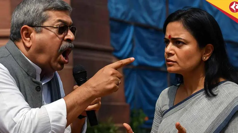 Mahua Moitra Faces TMC Rift, Sparks Congress Switch Rumors in Kolkata