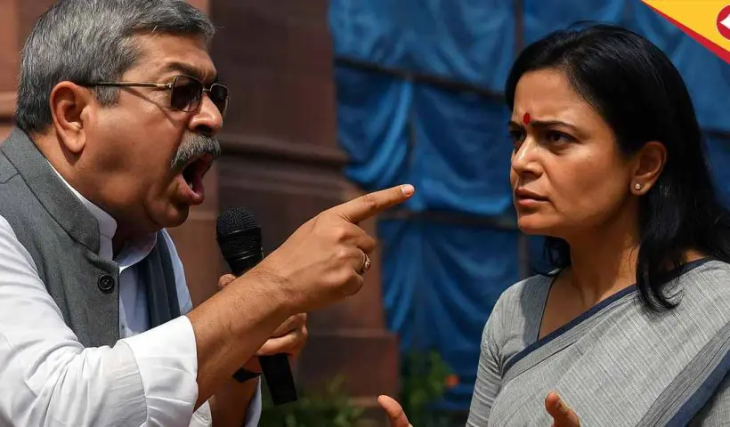 Mahua Moitra Faces TMC Rift, Sparks Congress Switch Rumors in Kolkata