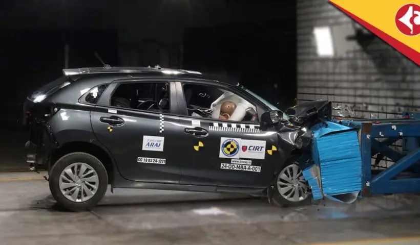 Maruti Suzuki Baleno achieves 4 stars in BNCAP crash test