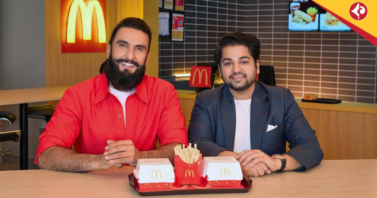 Ranveer Singh Becomes McDonald’s India (North & East) Brand Ambassador, Launches Signature Meal