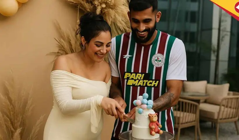 Mohun Bagan Captain Subhasish Bose Celebrates Baby Shower Ahead of ISL Season