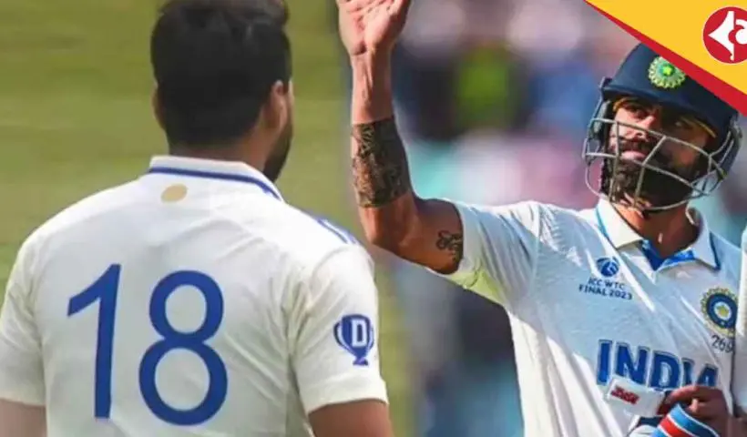 Mukesh Kumar Sparks Controversy by Wearing Virat Kohli’s Iconic No. 18 Jersey