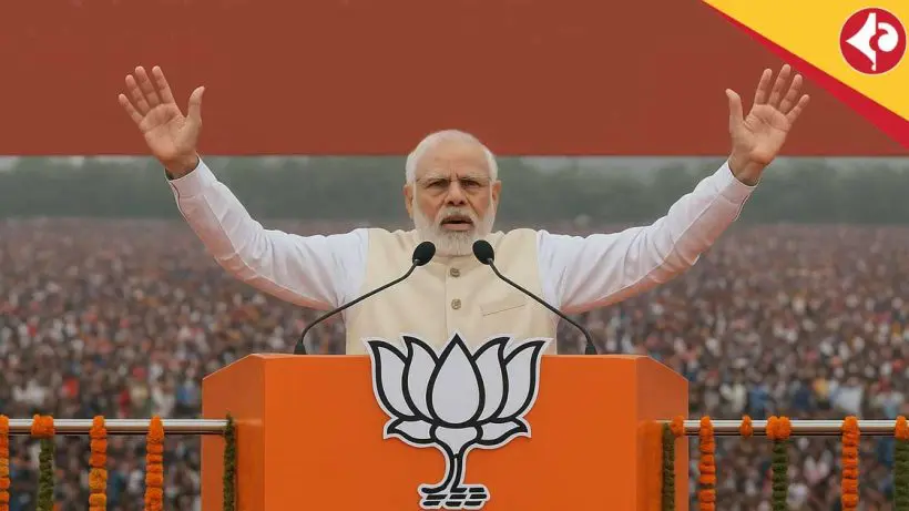 Narendra Modi in Nandigram Rally