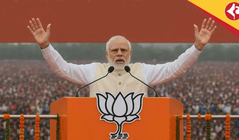 Narendra Modi in Nandigram Rally