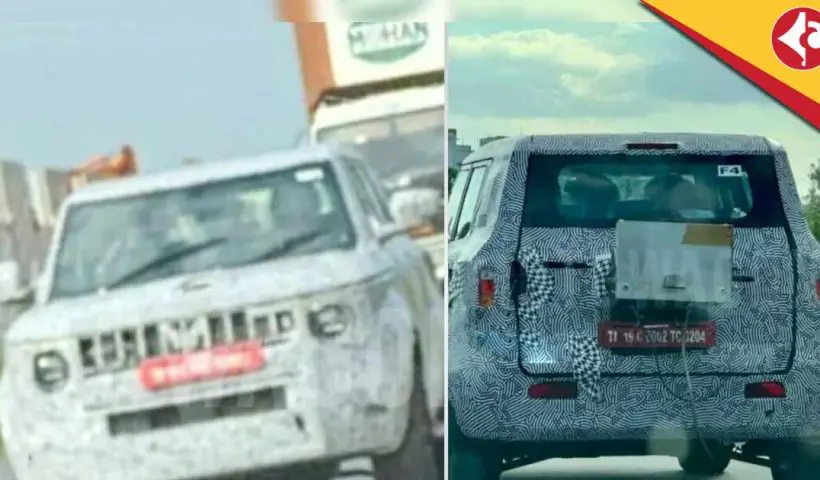 New-Gen Mahindra Bolero Spied For First Time
