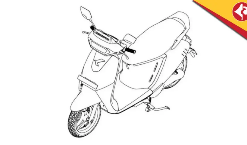 New Kinetic Electric Scooter Design Patented in India