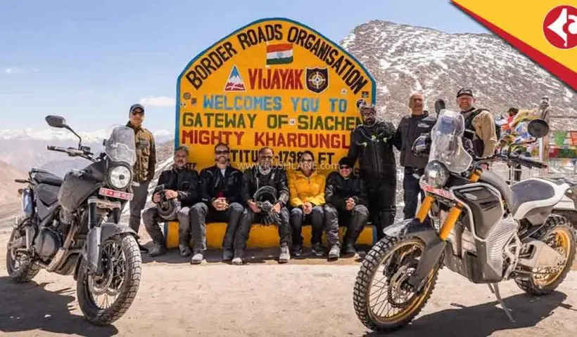 Royal Enfield Himalayan 750 and Himalayan Electric teased for the first time