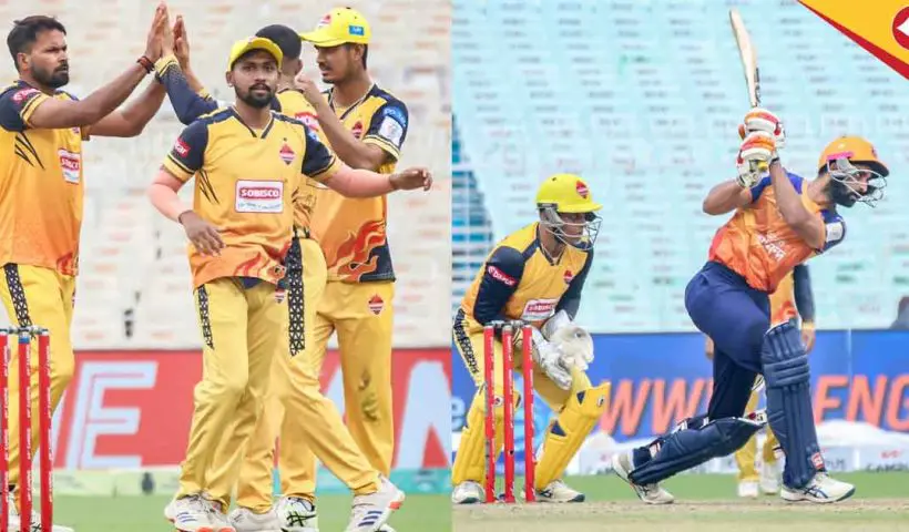 Shashank Singh, Aditya Purohit Shine as Adamas Howrah Warriors Topple Sobisco Malda by 10 Runs in Bengal Pro T20 League 2025
