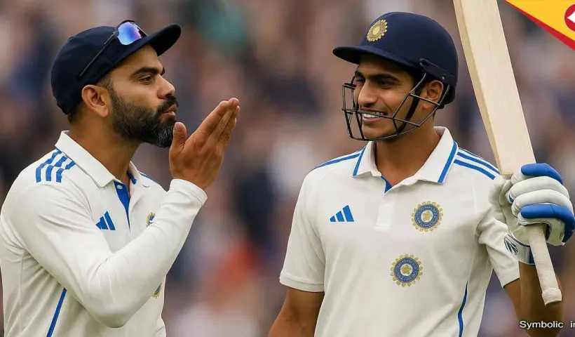 Shubman Gill Smashes Century on Test Captaincy Debut in England, Surpasses Kohli in WTC Records