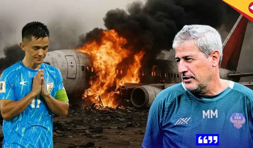 Sunil Chhetri, Manolo Marquez Express Grief Over Ahmedabad Plane Crash