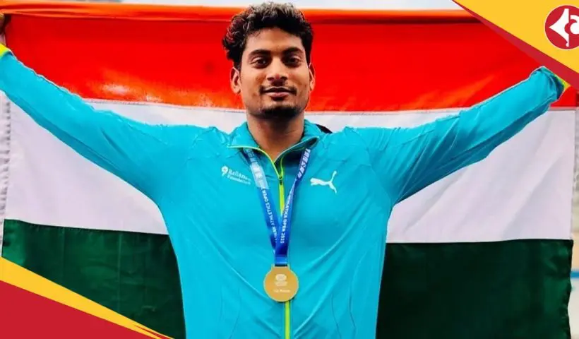 Taiwan Athletics Open gold medallist in Javelin thrower Rohit Yadav