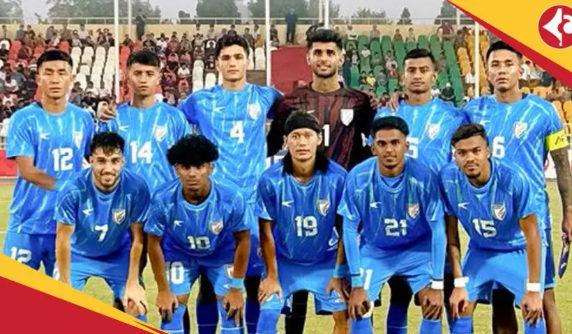 U23 Indian Football Team suffered a 2-3 defeat against Tajikistan