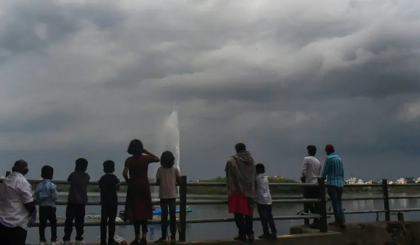 low pressure in Bay of Bengal