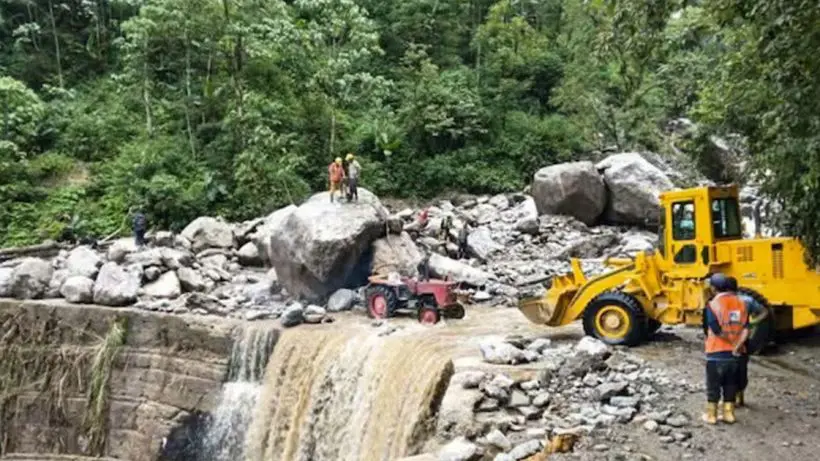 Sikkim Army Camp Landslide
