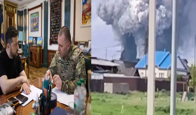 Russia Ukraine Drone Attack