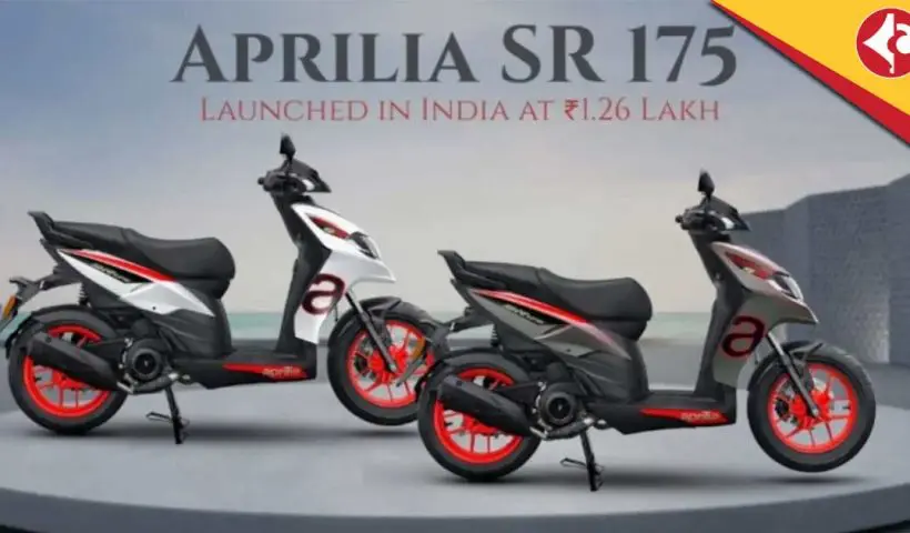2025 Aprilia SR 175 Launched