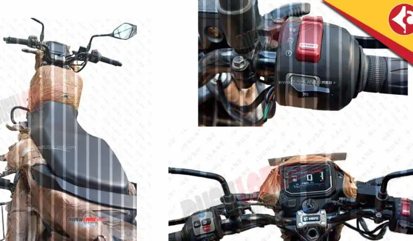 2025 Hero Glamour 125 Spied With Cruise Control