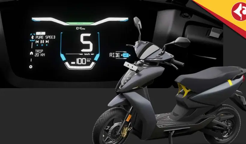 Ather 450S with 161 km range launched