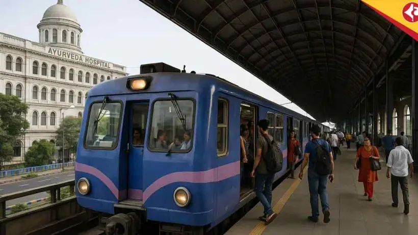 Ayurveda hospital name in Kolkata metro stations