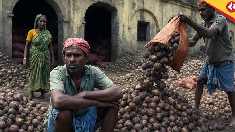 How Cold Storage Shortage Is Devastating Onion Farmers in West Bengal