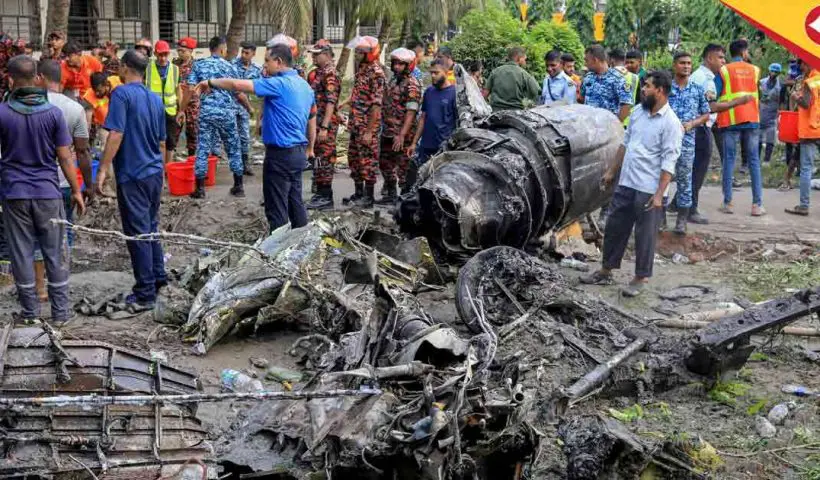 Dhaka Plane Crash