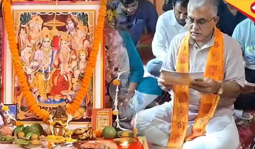 Dilip Ghosh Turns to Hanuman Puja to Overcome Crisis Amid Political and Social Turmoil in 2025
