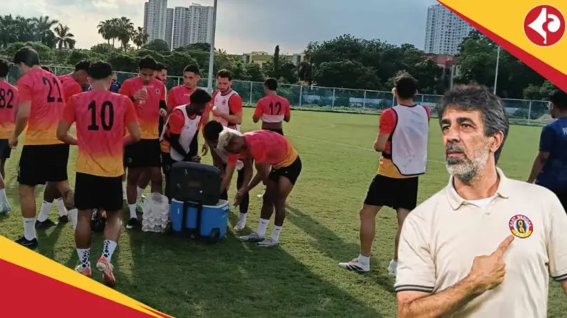 East Bengal FC coach Oscar Bruzon said 3 foriegn footballer will play against South United FC in Durand Cup 2025