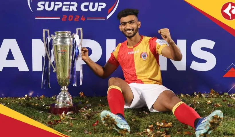East Bengal FC extends contract with PV Vishnu until 2028 season