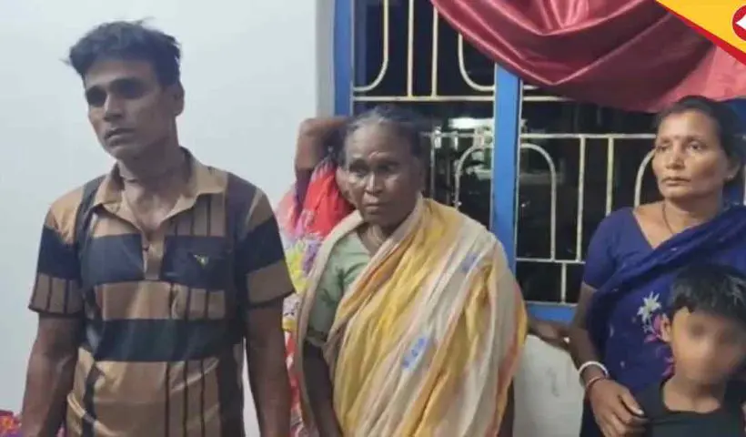 Hindu Family Fleeing Bangladesh Religious Persecution Arrested in Tripura