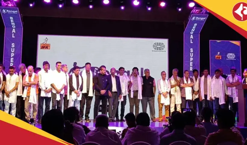 IFA and Srachi Sports launches Bengal Super Legaue as Football Tournamnet focus on District Talent for Bengal Football